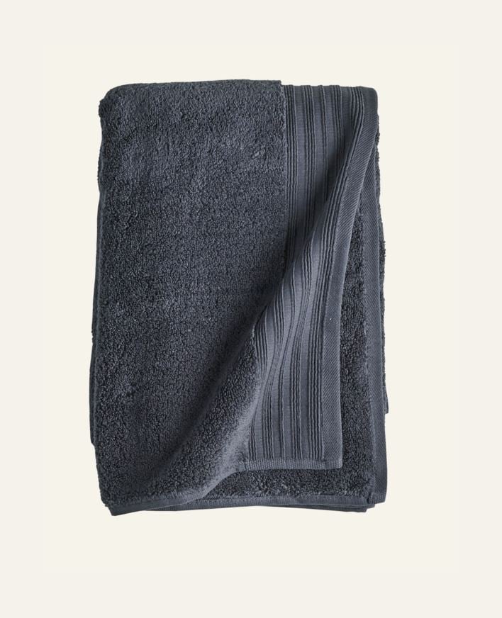 Handduk mörkblå - 90x150 cm mörkblå - 1