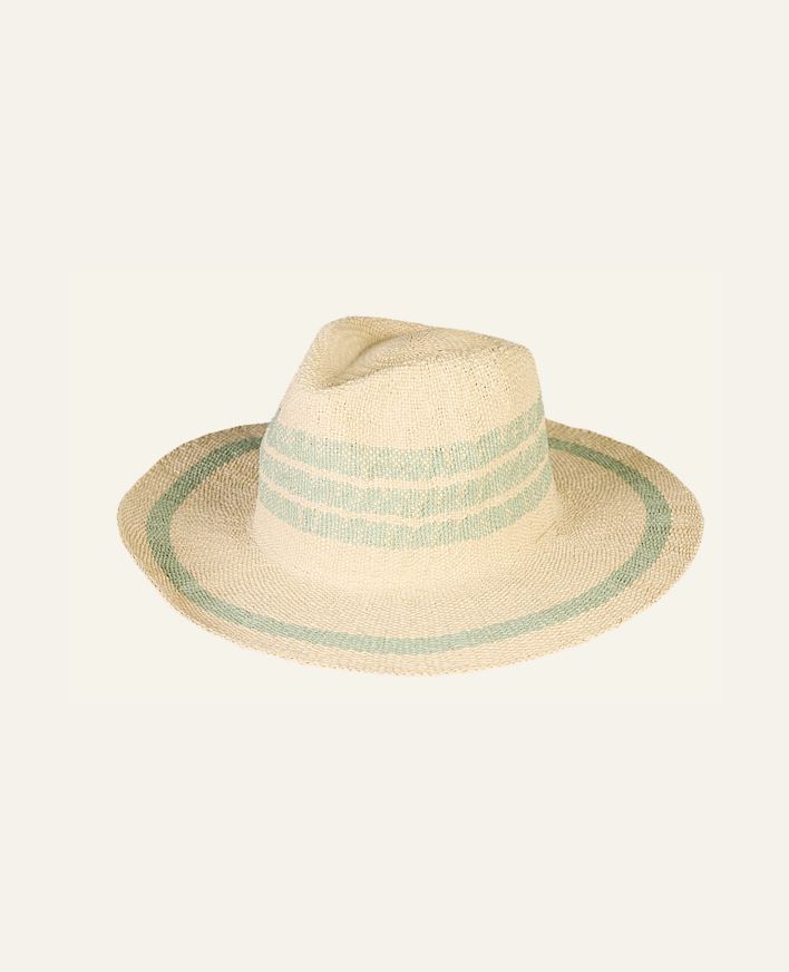 Stråhatt lindblomsgrön - 57 cm lindblomsgrön - 1