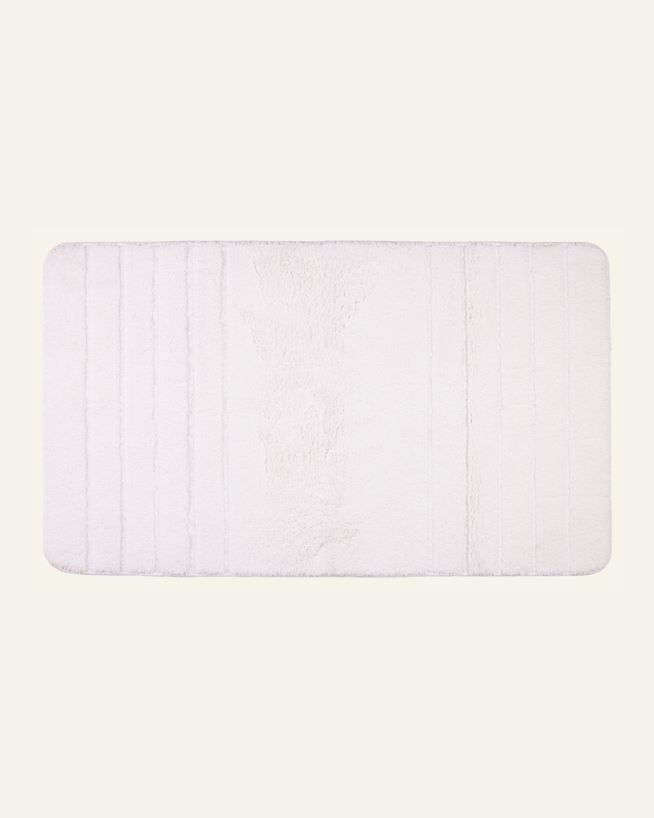 Badrumsmatta vit - 50x80cm vit - 1