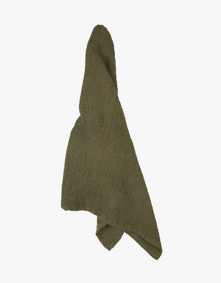 Kökshandduk mörkgrön - 47x70 cm mörkgrön - 1