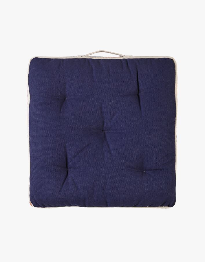 Sittkudde multi/blå - 50x50x5 cm multi/blå - 1
