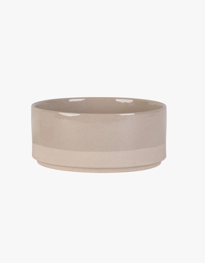 Skål beige - ø16cm h6,7cm beige - 1