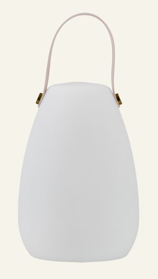 Alva green led lampa beige