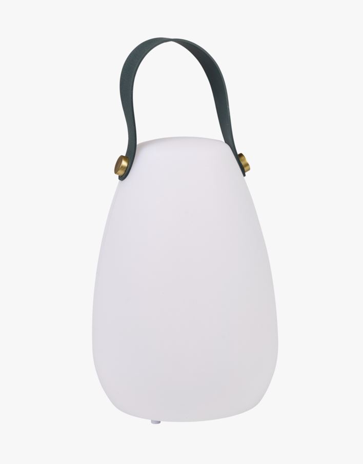 Led lampa grön - 14x14x20 cm grön - 1