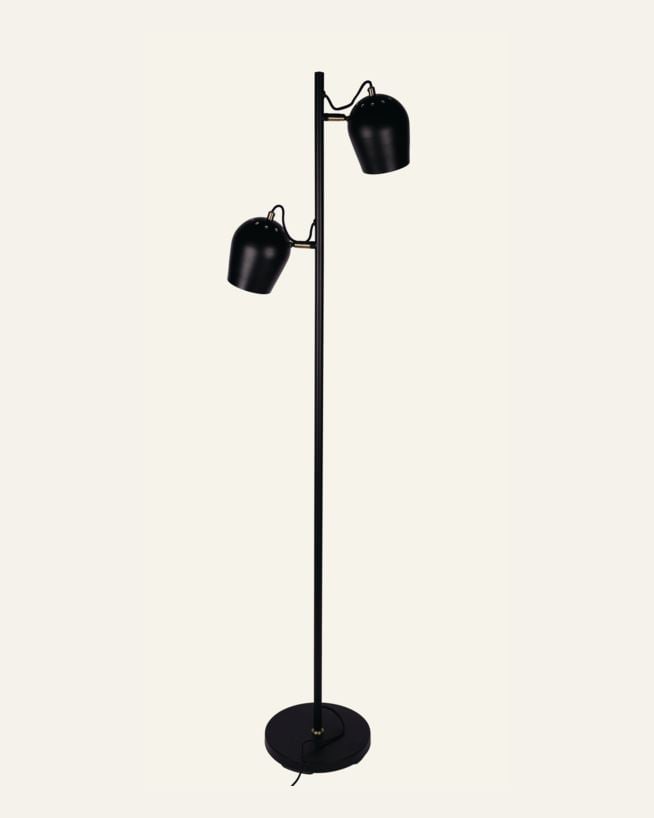 Golvlampa svart - 158,3 cm svart - 1