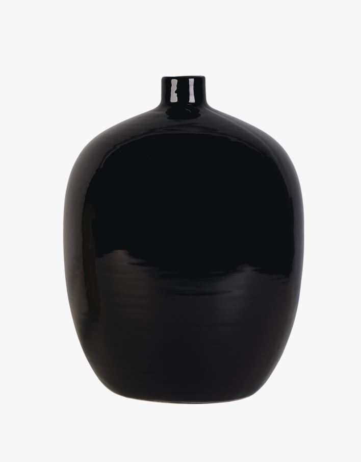 Moreno gloss prydnadskruka svart  - 25x31,5 cm svart - 1