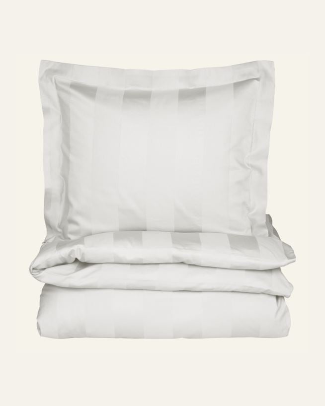 Påslakanset i satin offwhite - 150x210 cm offwhite - 1