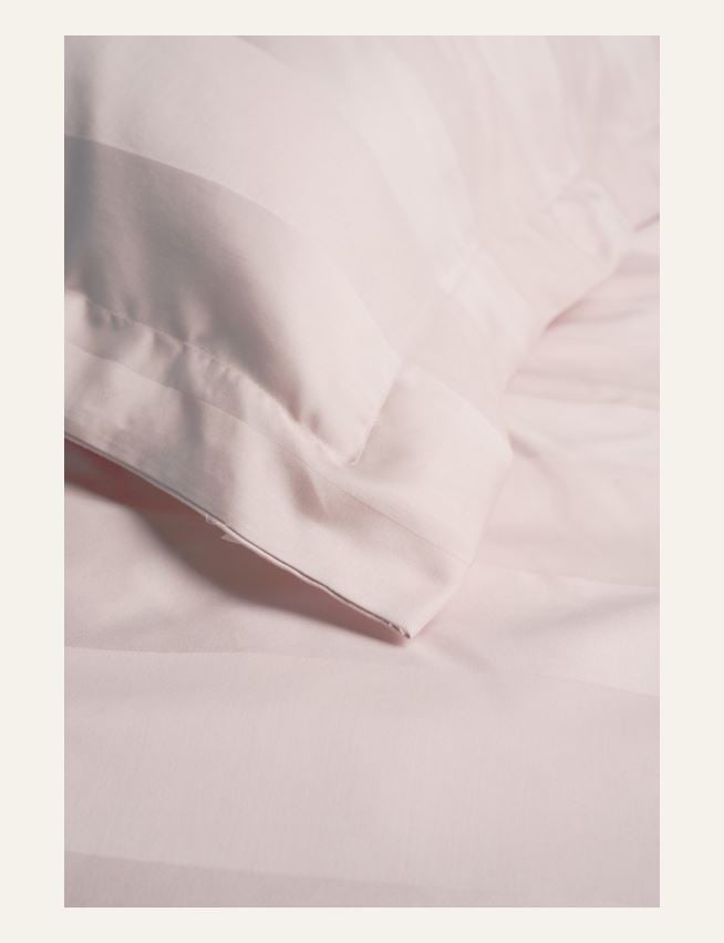 Påslakanset i satin puderrosa - 3