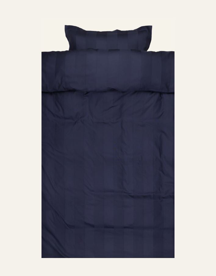 Påslakanset i satin blå - 3