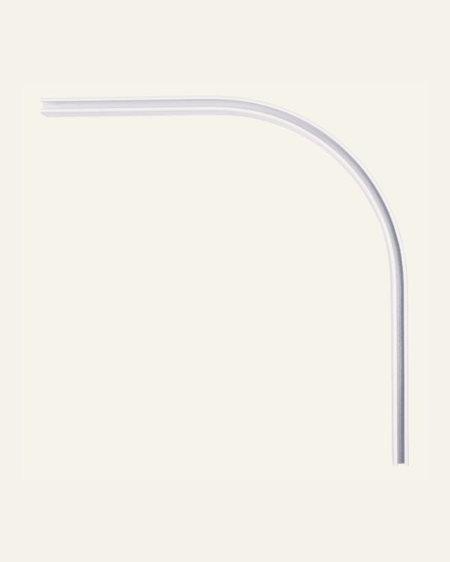 Hörnbåge 90° vit - 20x20 cm vit - 1