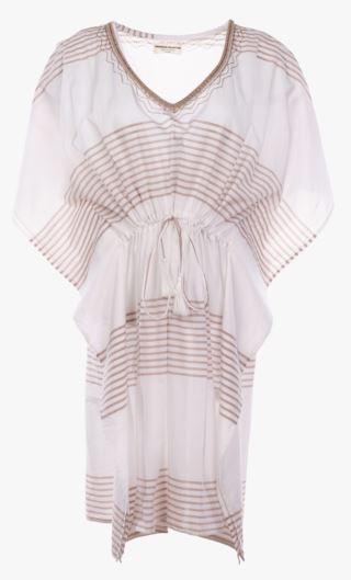 Palmanova kaftan vit/sand