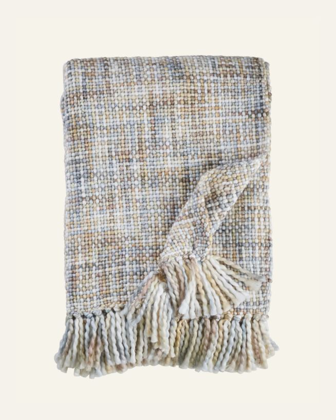Pläd multi/beige - 130x170 cm multi/beige - 1