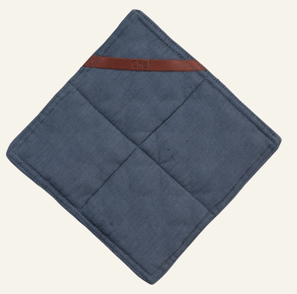 Grytlapp blå - 22x22 cm blå - 1