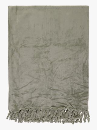 Jules fleecepläd lindblomsgrön