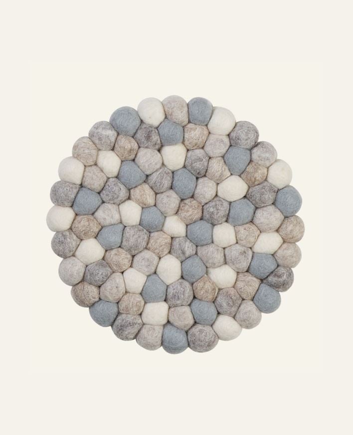 Grytunderlägg beige - ø22 cm beige - 1