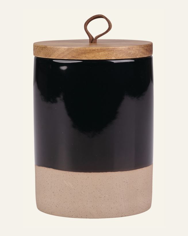 Liten kruka svart - 14 cm ø 10 svart - 1