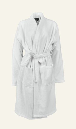 Hotel Selection morgonrock vit