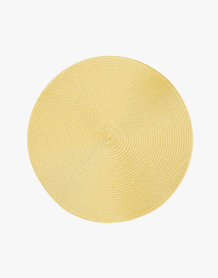 Bordstablett gul - ø38 cm gul - 1