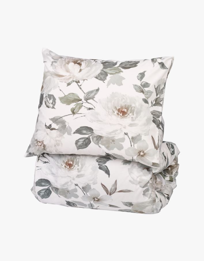 Påslakanset i percale vit - 150x210+50x60 cm vit - 1