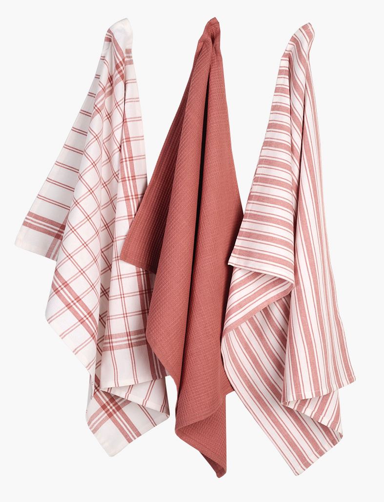 Kökshandduk rosa - 50x70 cm rosa - 1