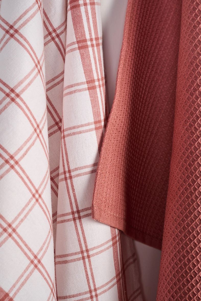 Kökshandduk rosa - 2