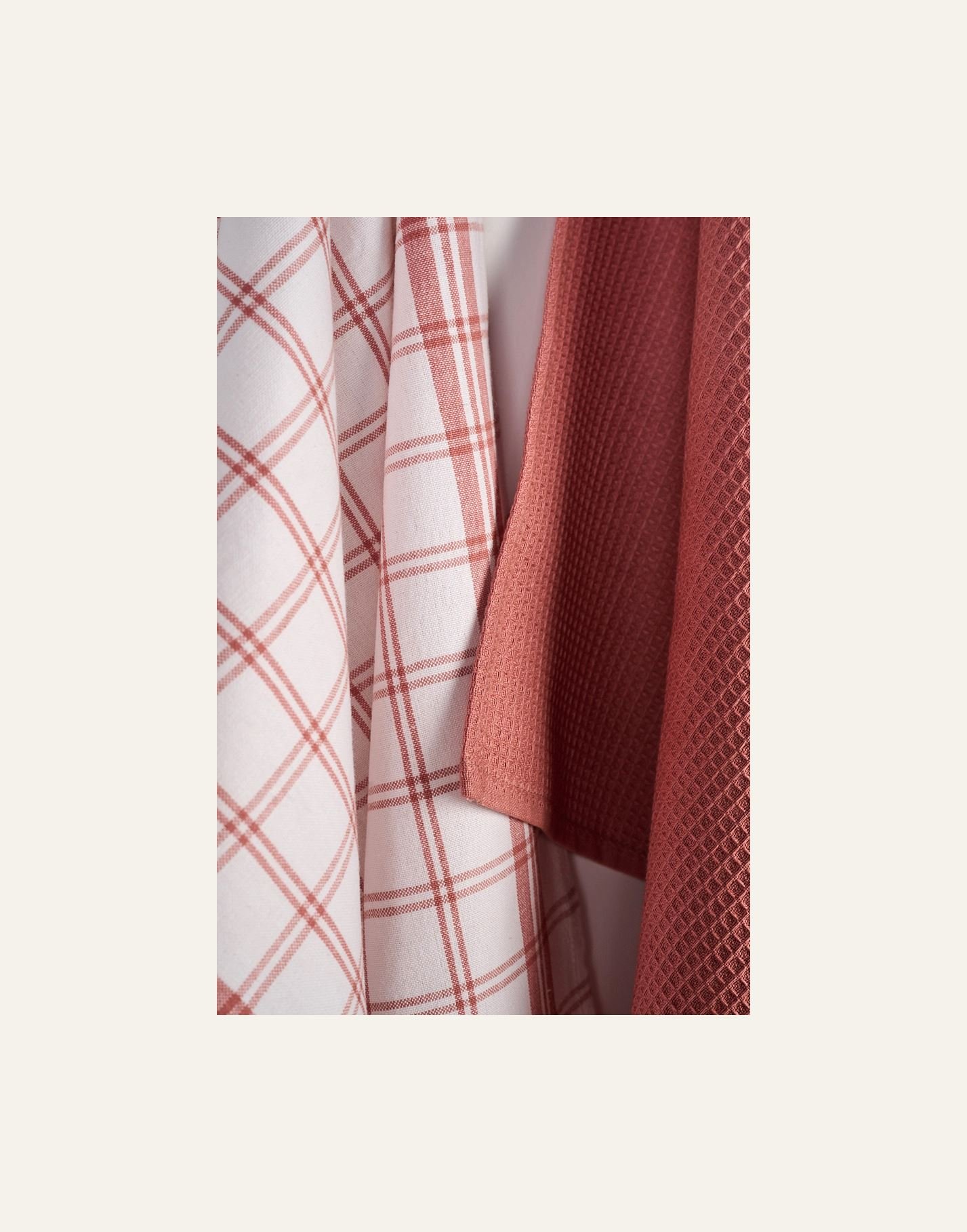 Kökshandduk rosa - 2