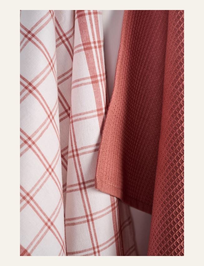 Kökshandduk rosa - 2