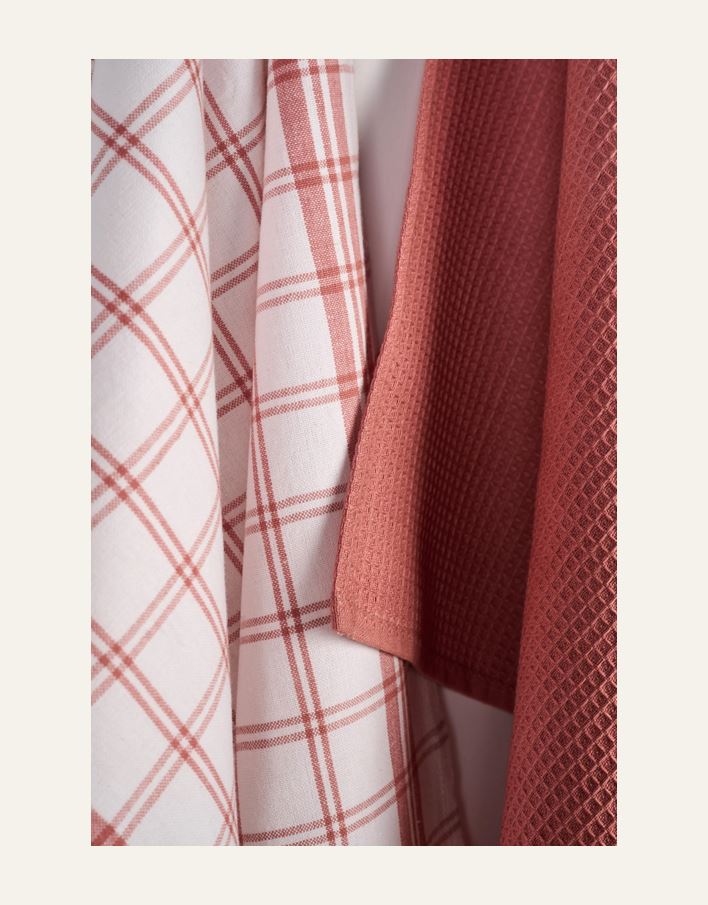 Kökshandduk rosa - 2