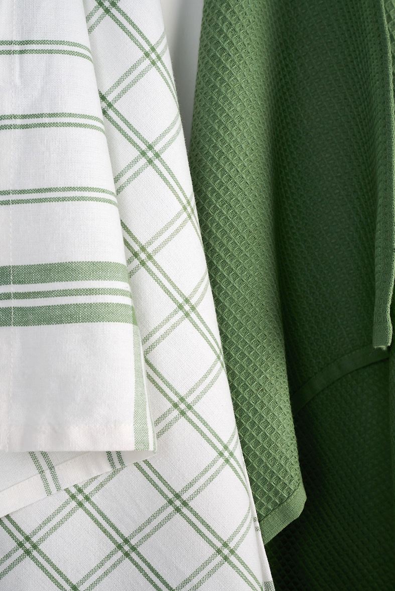 Kökshandduk grön - 2