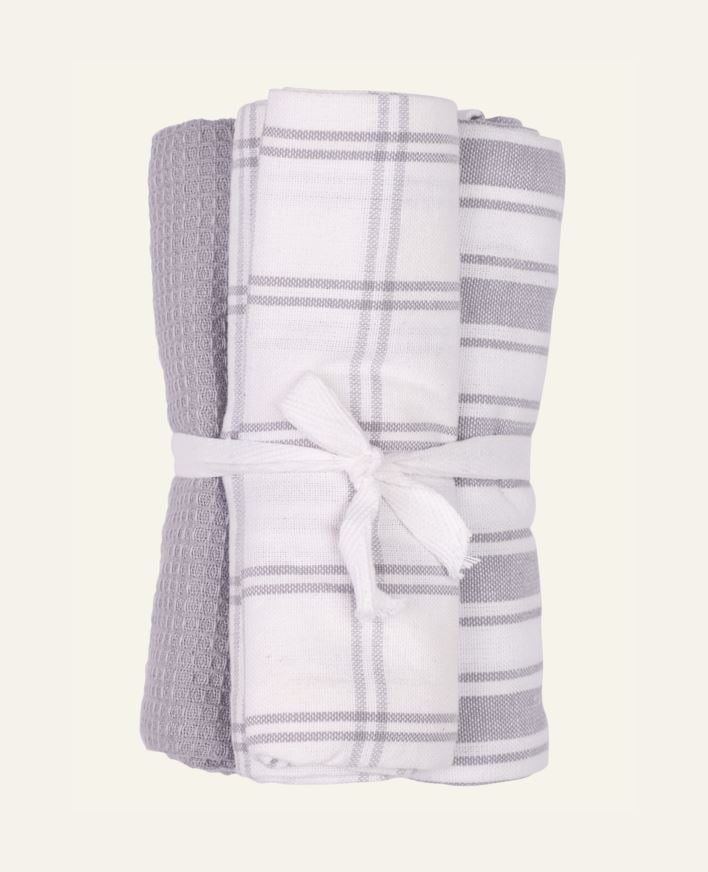 Kökshandduk grå - 50x70 cm grå - 1