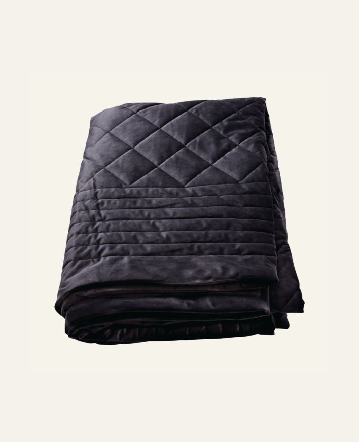 Överkast grå - 180x260 cm grå - 1