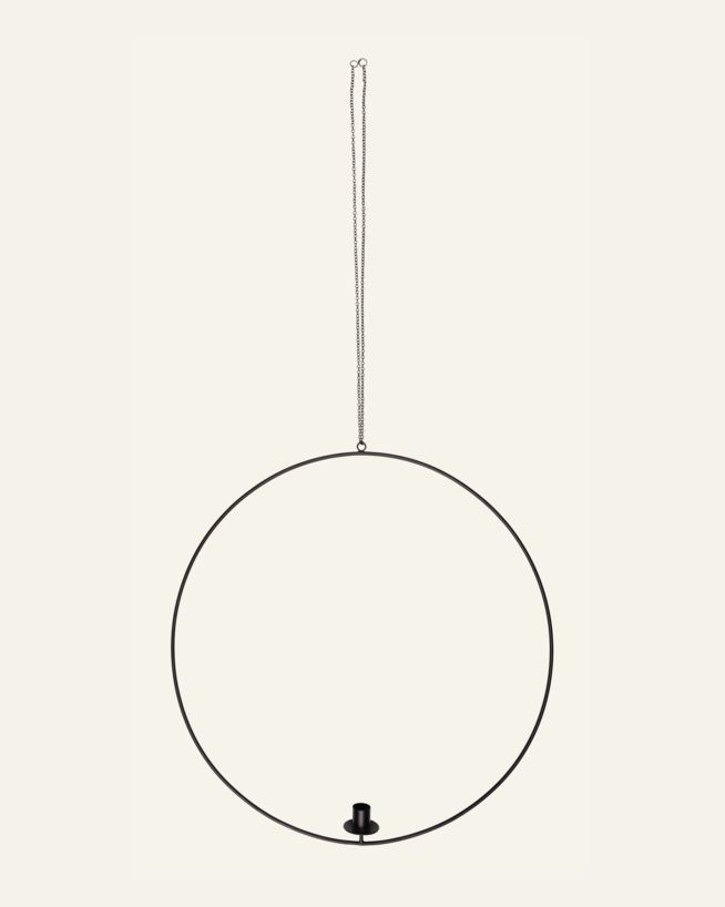 Ljusstake svart - ø50 cm svart - 1
