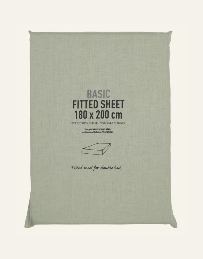 Dra-på-lakan lindblomsgrön - 2