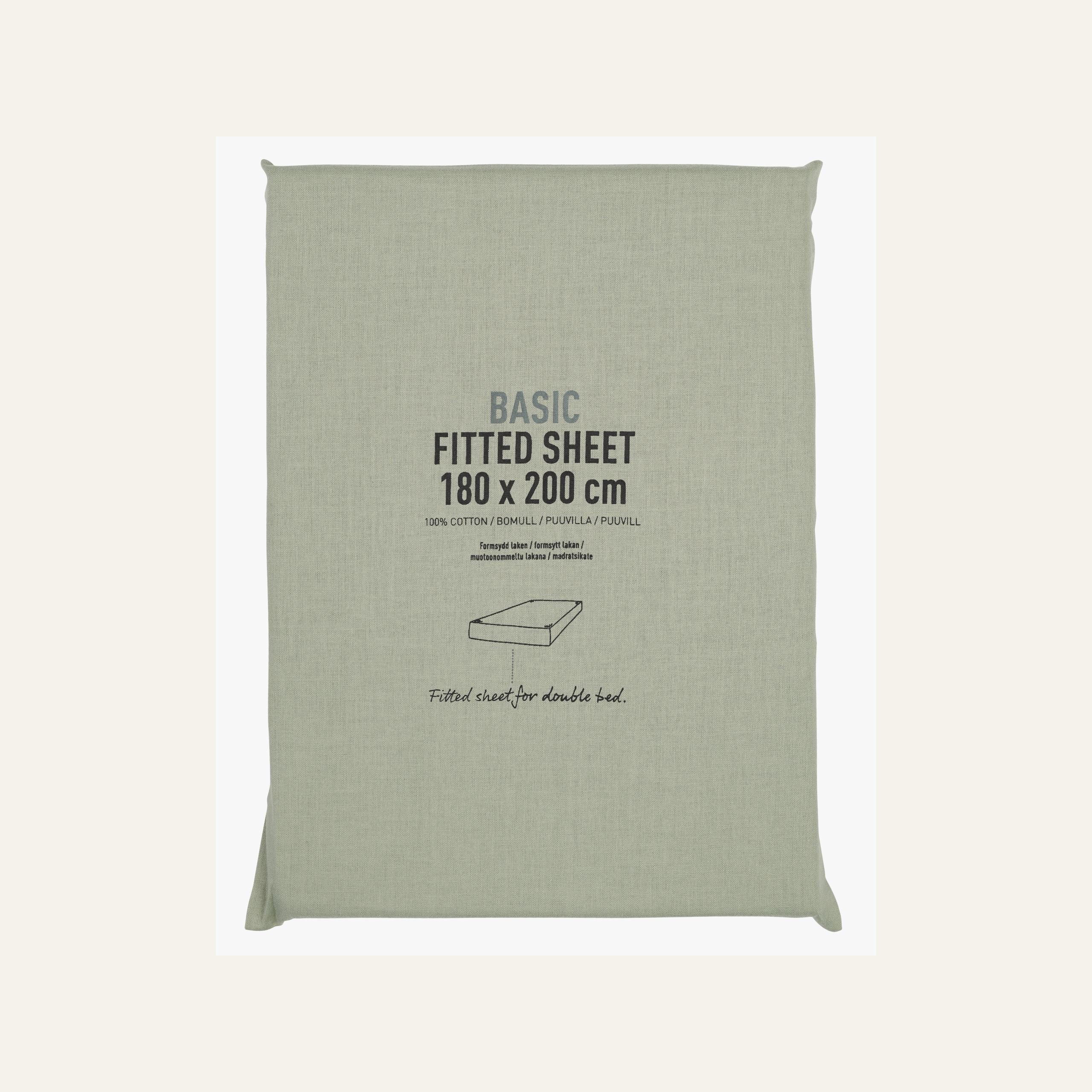 Dra-på-lakan lindblomsgrön - 2