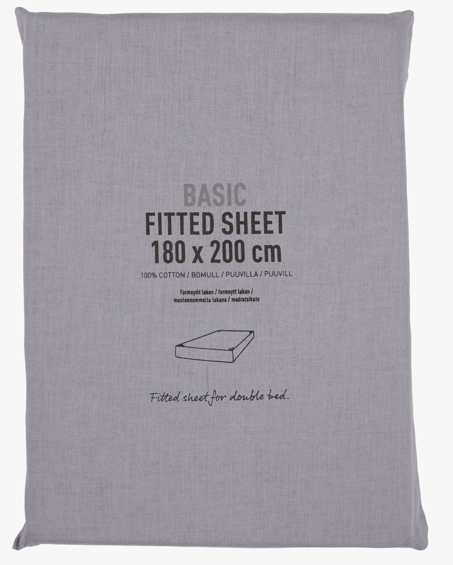 Dra-på-lakan dimblå - 2