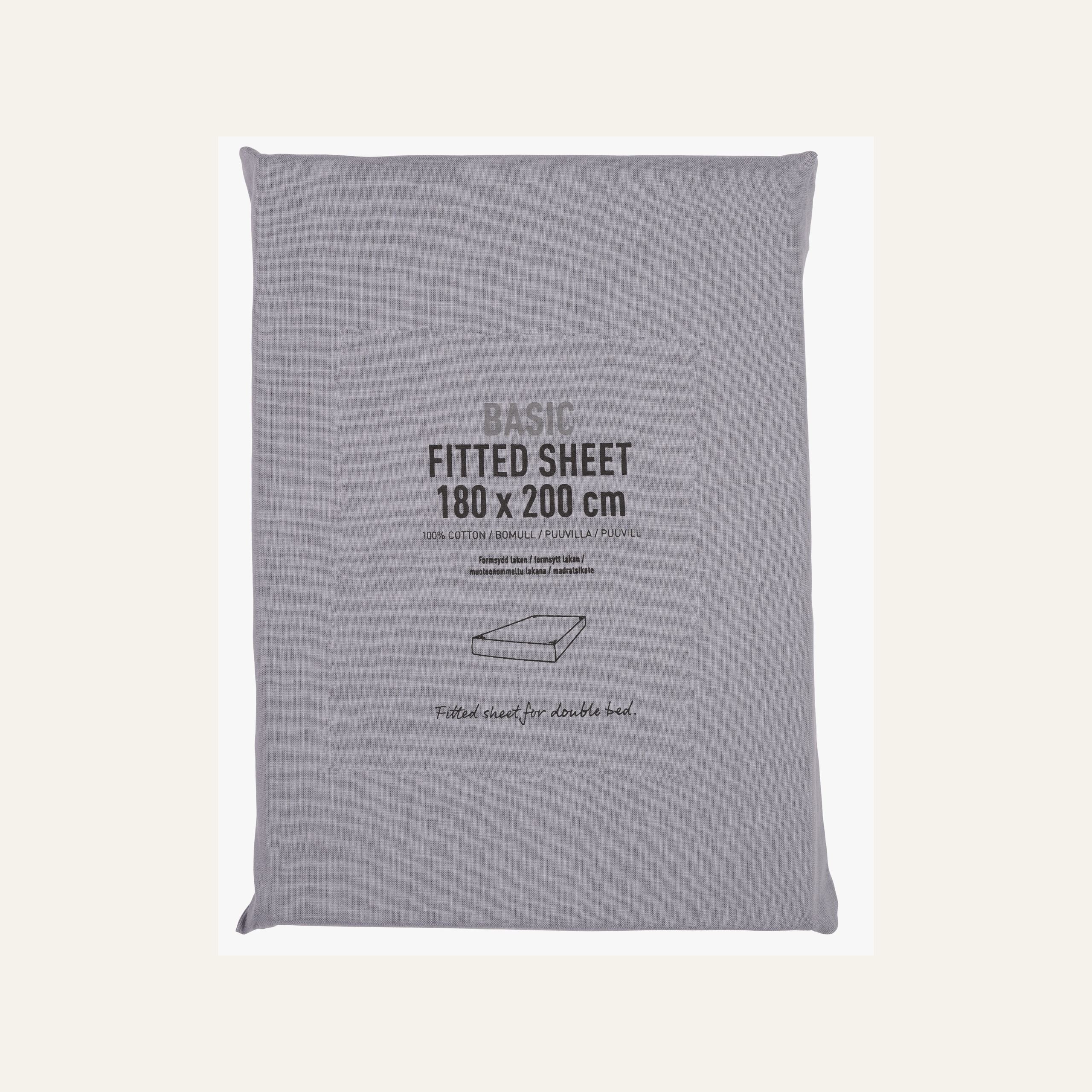 Dra-på-lakan dimblå - 2