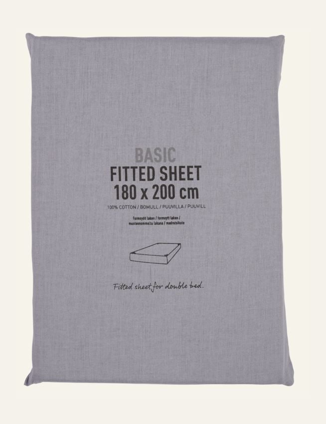 Dra-på-lakan dimblå - 2