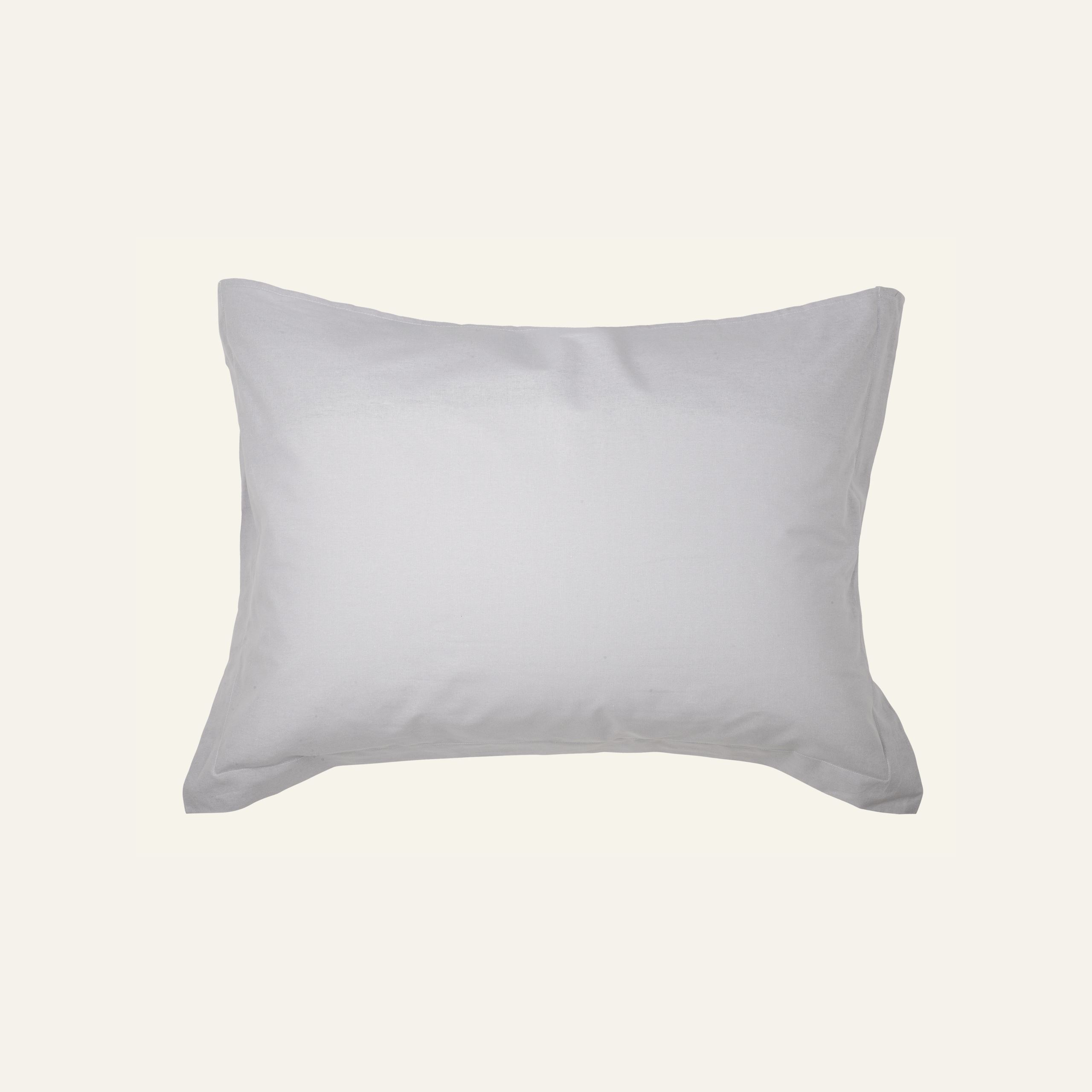 Örngott i bomull ljusgrå - 2