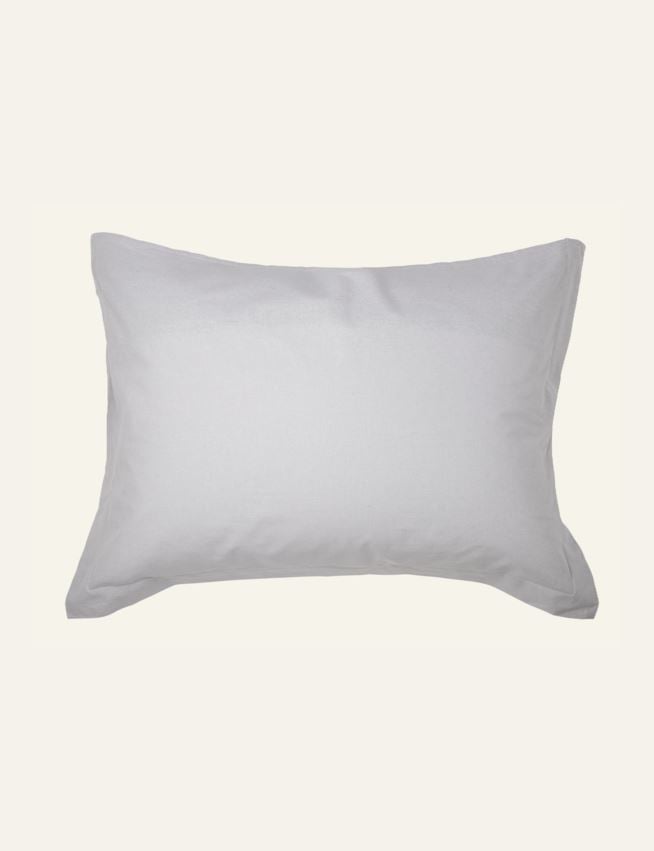 Örngott i bomull ljusgrå - 2