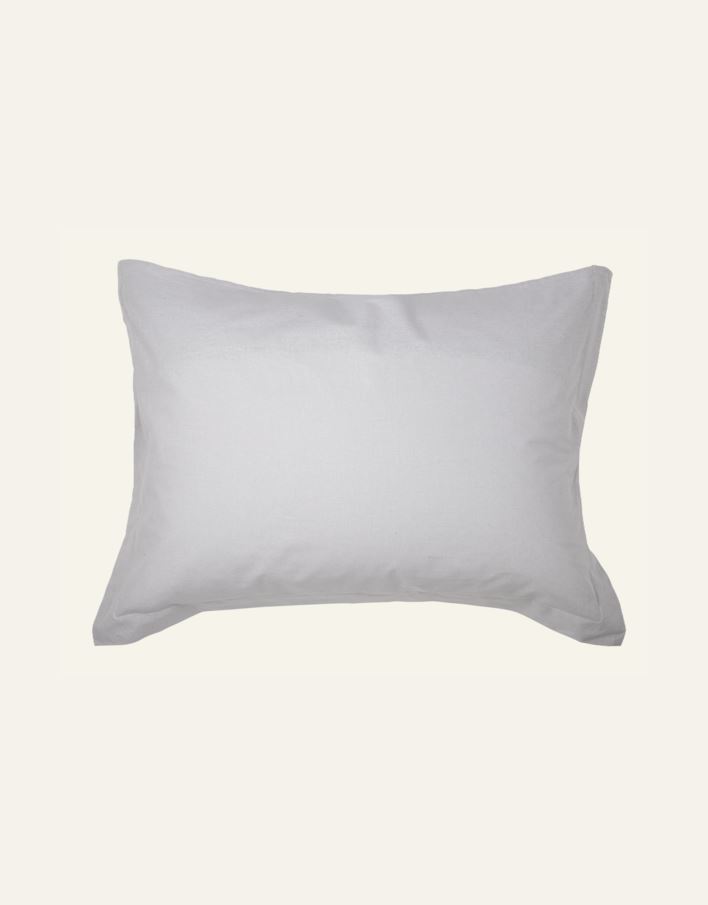 Örngott i bomull ljusgrå - 2