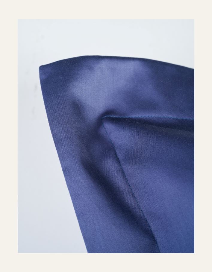 Örngott mörkblå - 3