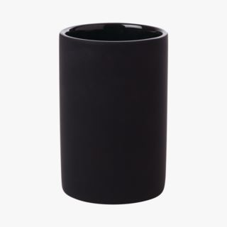 Hemtex | Saba Tandborstmugg Svart - 7x7x10,4 Cm