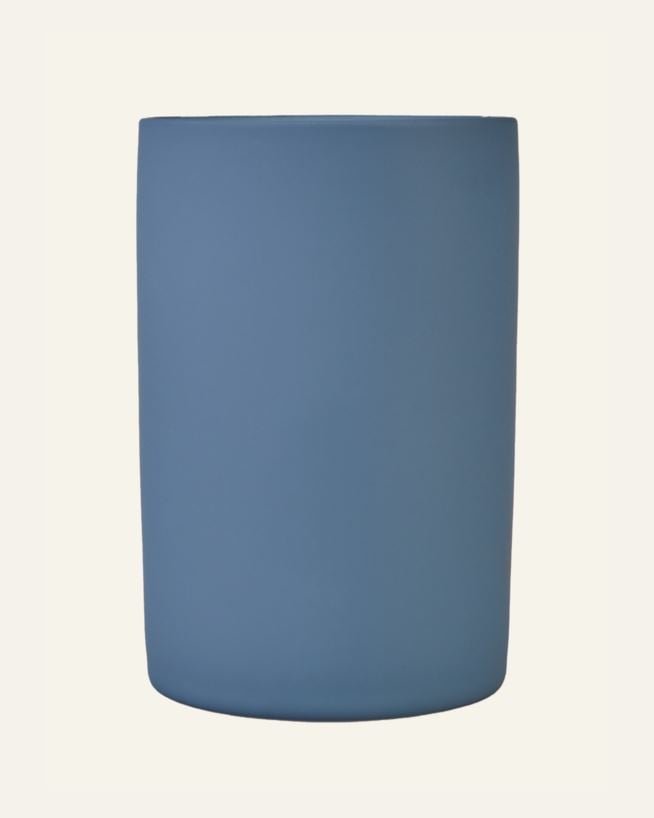Tandborstmugg blå - 7x7x10,4 cm blå - 1