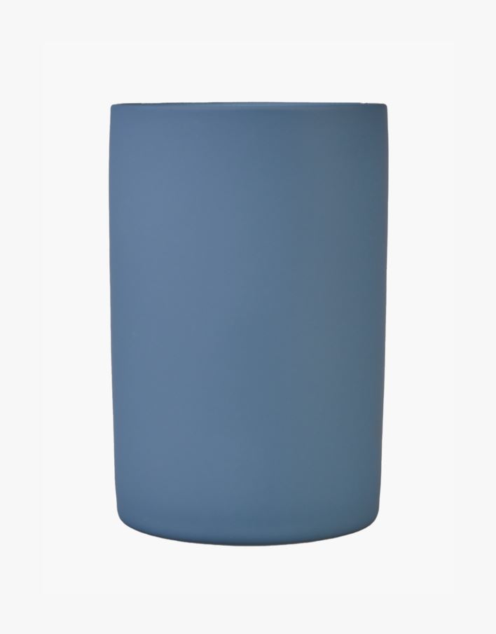 Tandborstmugg blå - 7x7x10,4 cm blå - 1