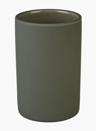 Saba tandborstmugg olivgrön