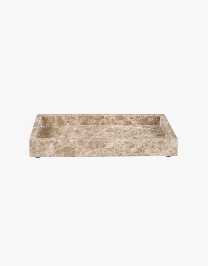 Marmorbricka beige - 11x22x3 cm beige - 1