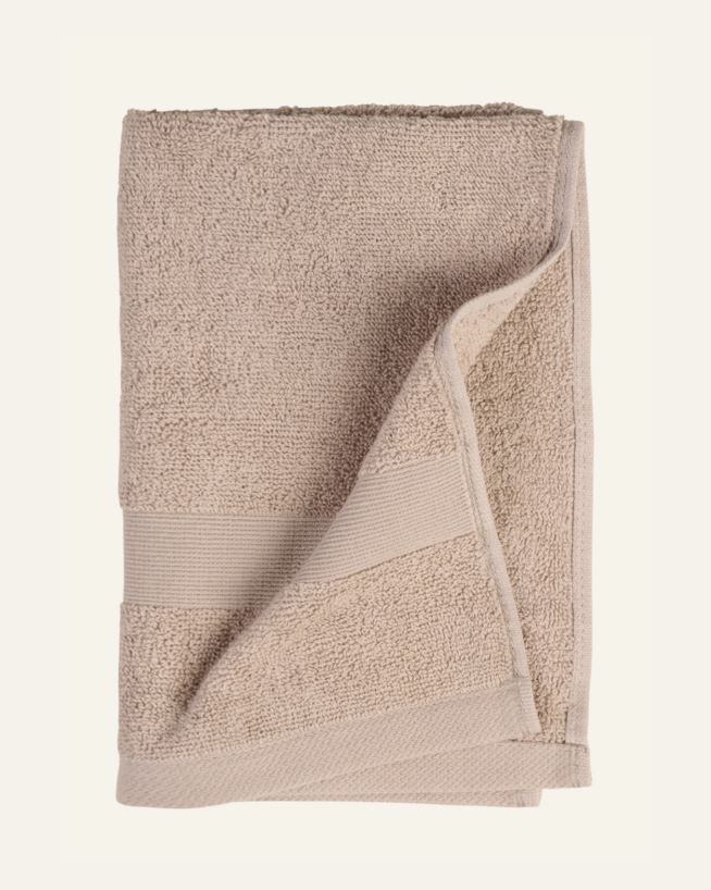 Handduk beige - 30x50 cm beige - 1