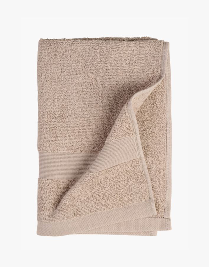 Handduk beige - 30x50 cm beige - 1