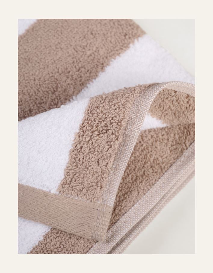 Handduk multi/beige - 4