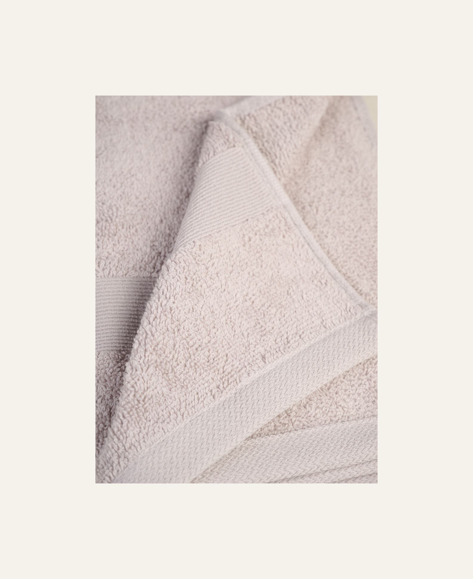 Handduk ljusgrå - 2